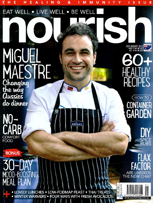 Fine Fettle Flecks in Nourish Magazine