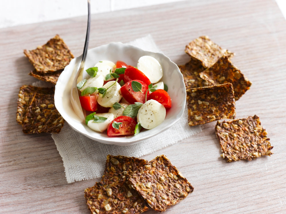 Tomato & Basil Flats - Healthy Snacks