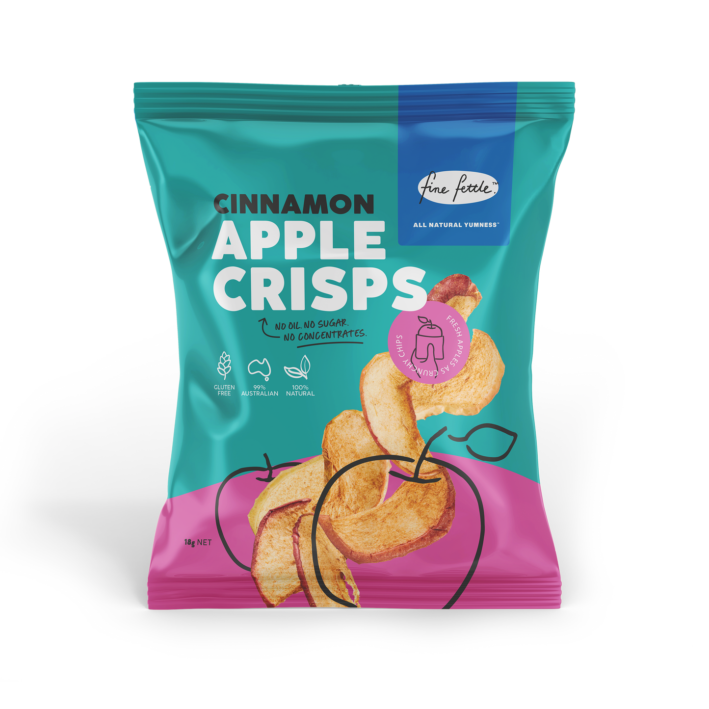 Cinnamon Apple Crisps