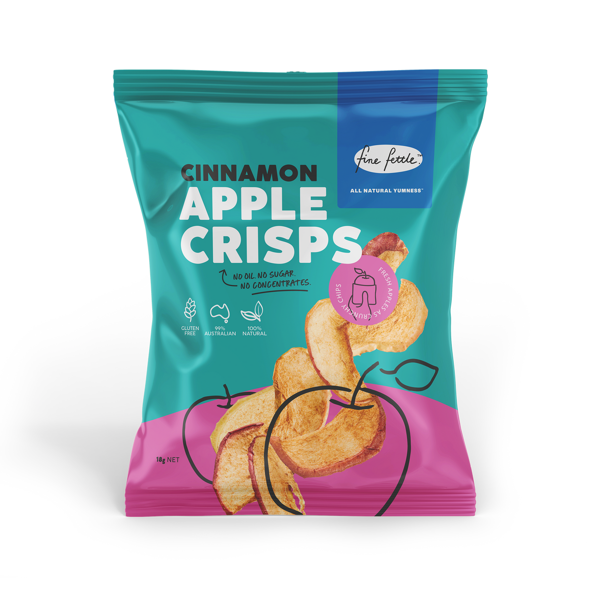 Cinnamon Apple Crisps