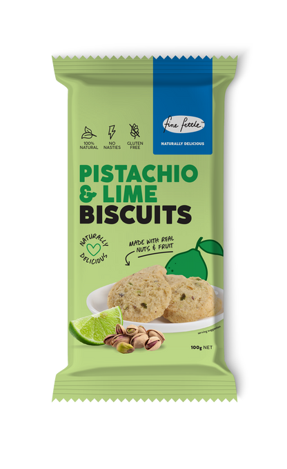 Pistachio & Lime Biscuits
