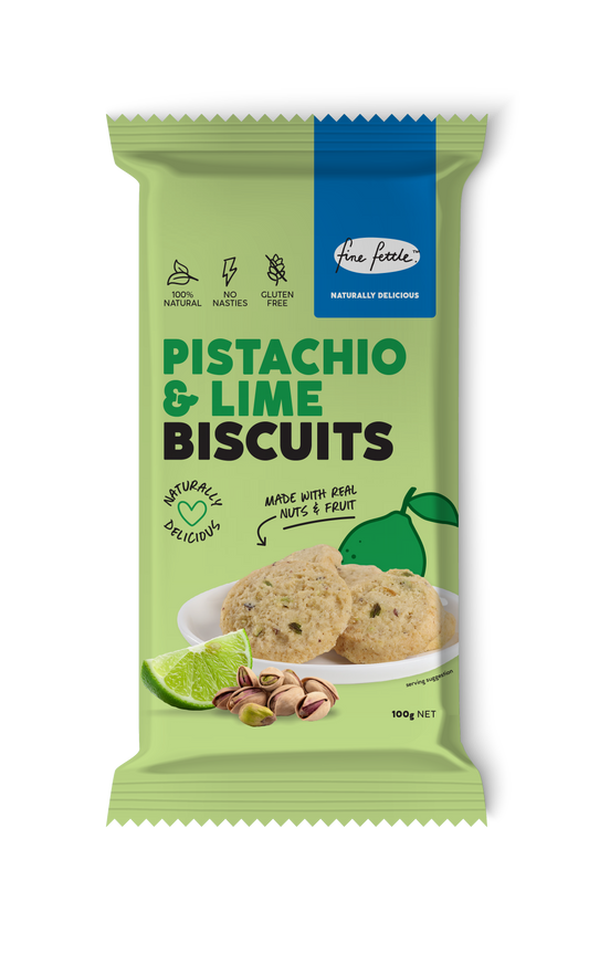 Pistachio & Lime Biscuits