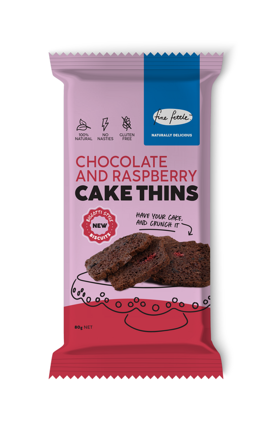 Chocolate and Raspberry CAKE THINS