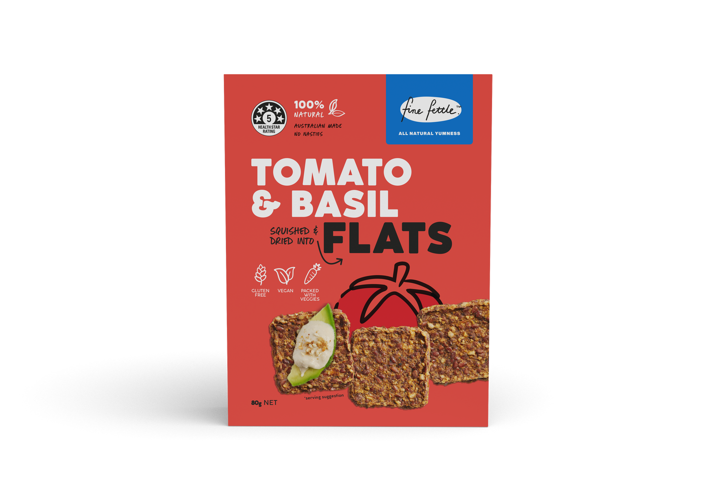 Tomato & Basil Flats