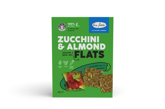 Zucchini & Almond Flats