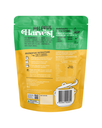 Mushroom Risotto Dehydrated Veggie Mix - Helpful Harvest