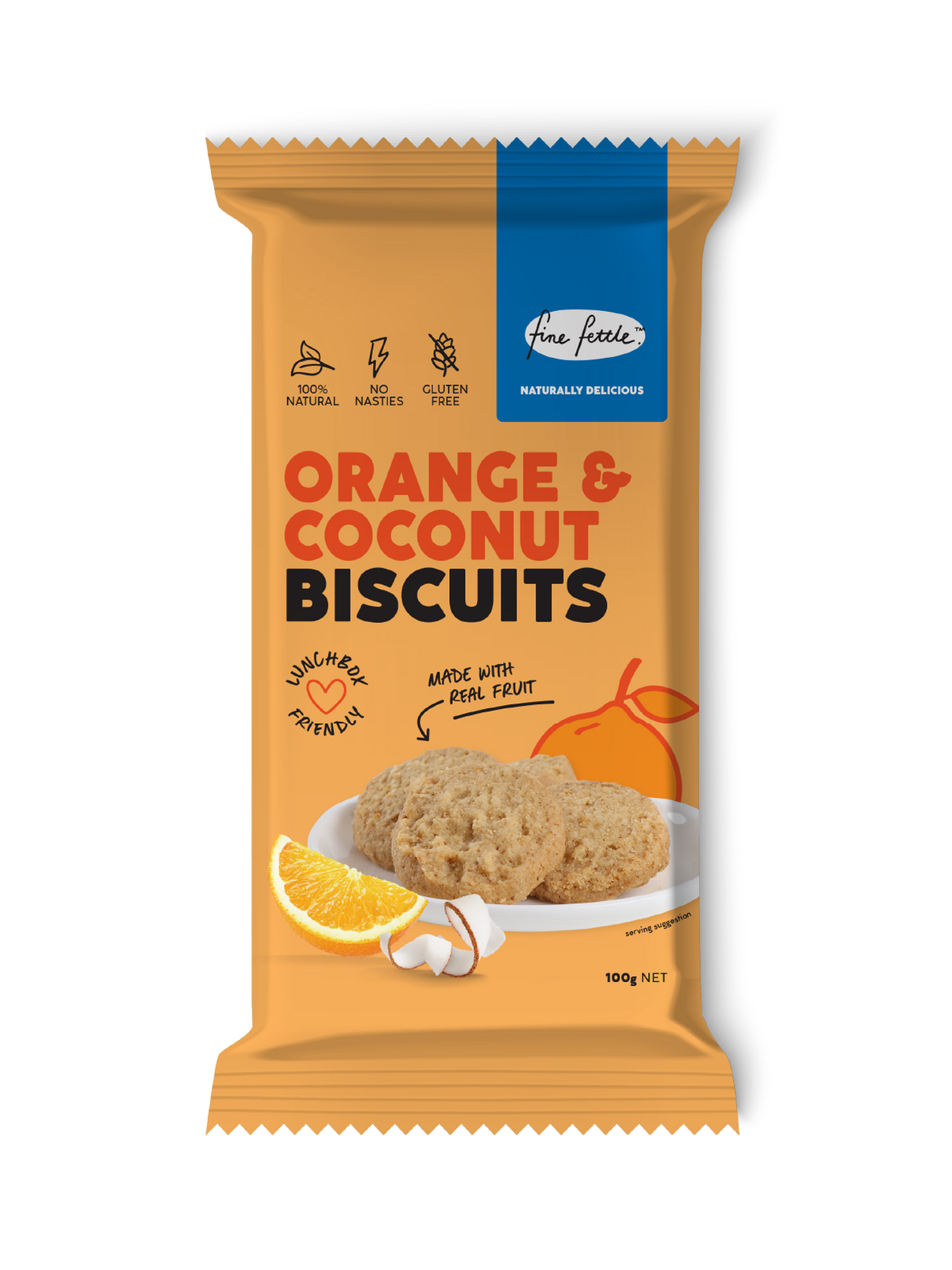 Orange & Coconut Biscuits