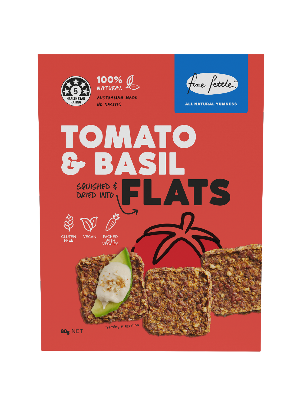 Tomato & Basil Flats