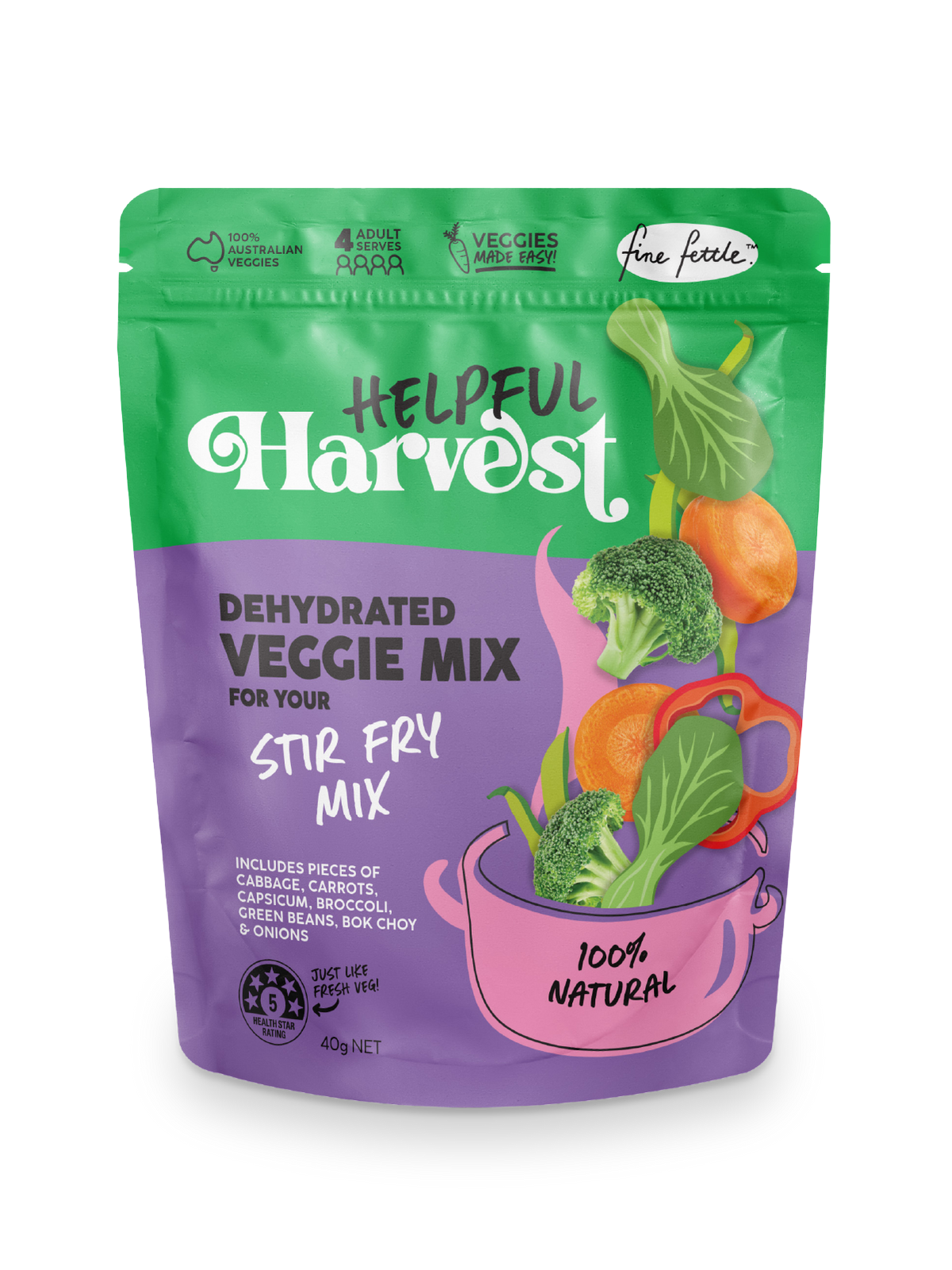 Stir Fry Dehydrated Veggie Mix
