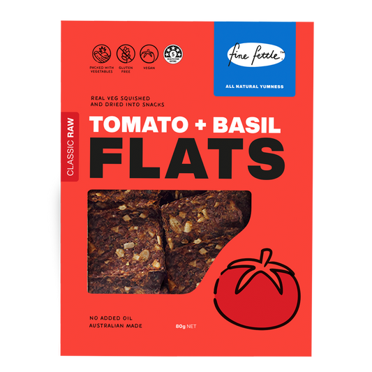 Tomato & Basil Flats - Healthy Snacks