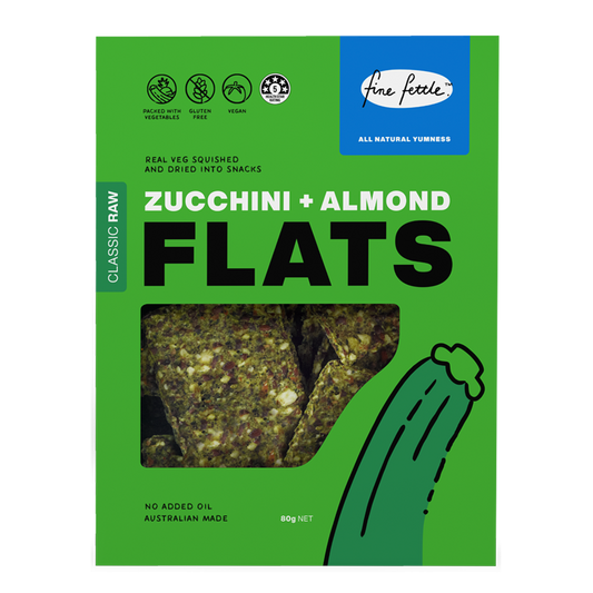Zucchini & Almond Flats - Healthy Snacks